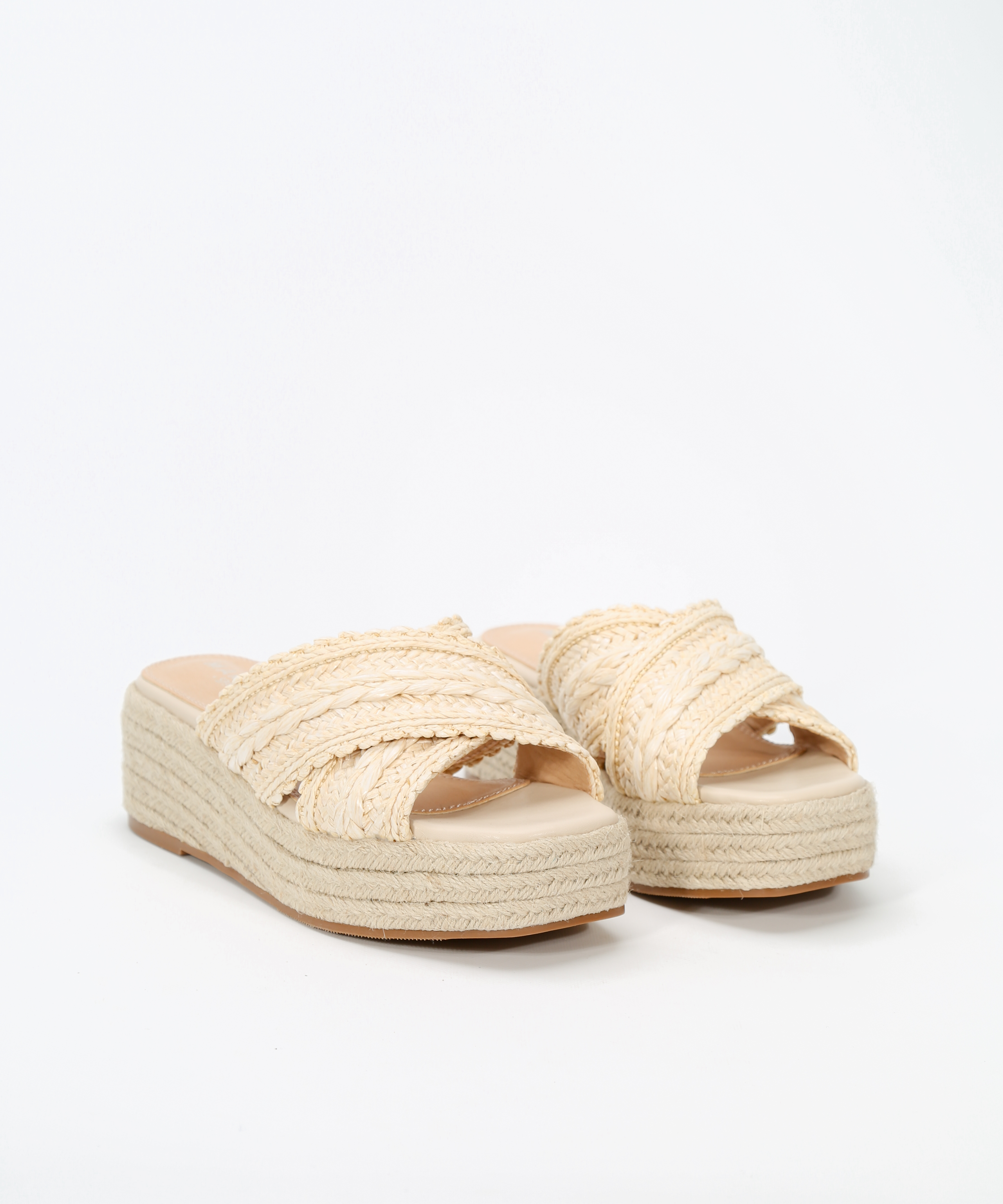Sandalias plataforma cruceta detalles image number null
